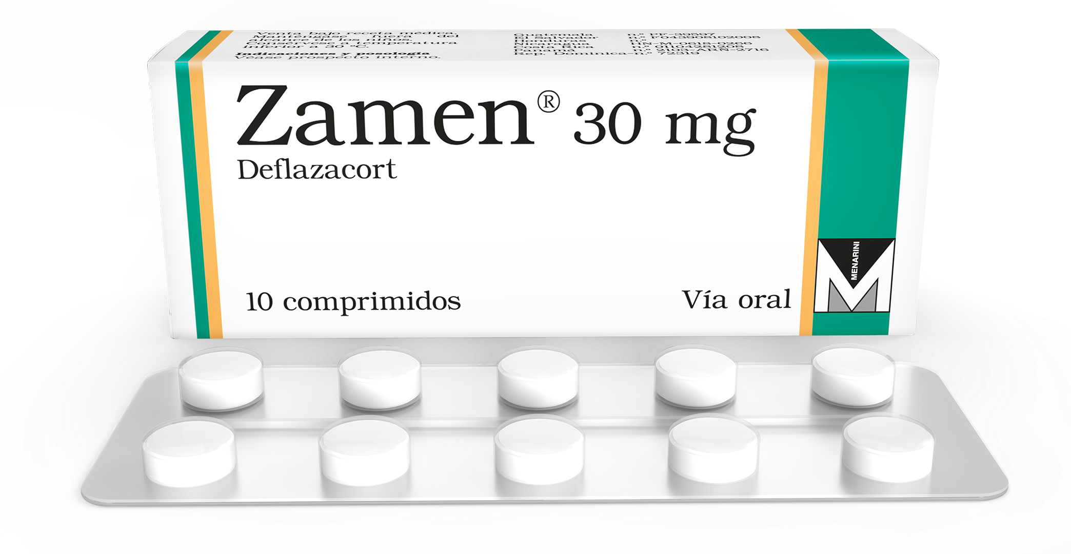 Zamen30mg Composicion 3D fin